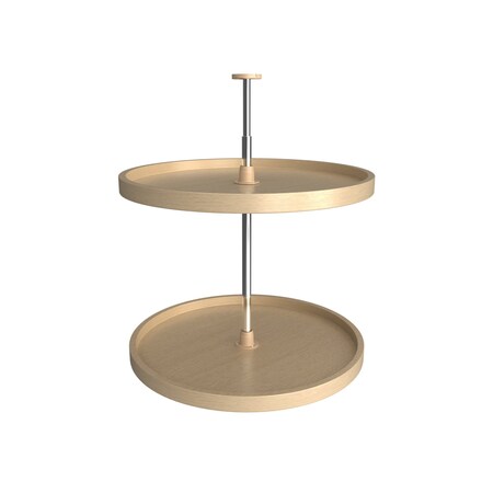 Rev-A-Shelf Maple Veneer, Light Brown, 24 in W, 26 in H, 24 in D, 24 in L, Light Brown LD-4BW-062-24-1